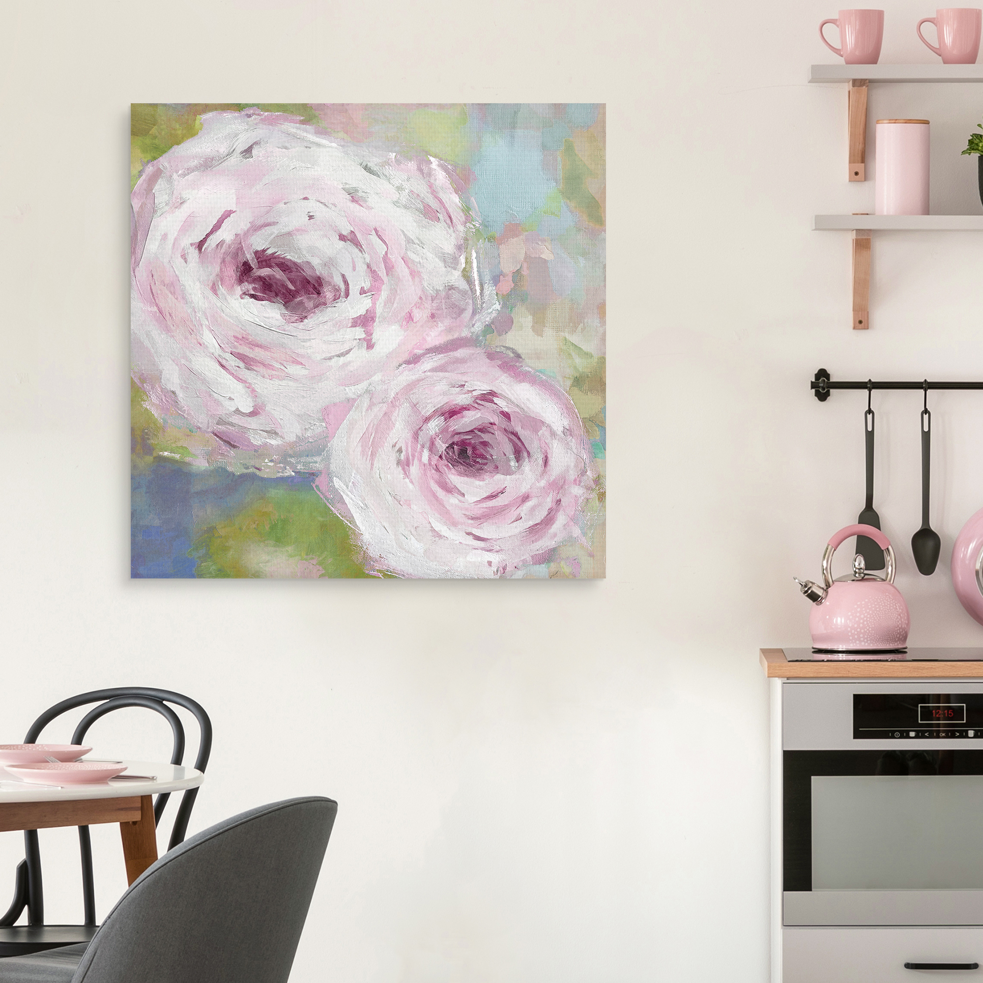 Floral Haze by Tania Bello Canvas Art Print