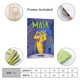 thumbnail image 2 of Las Aventuras de la Máscara Cuadro decorativo colgante - Arte de pared - Póster enmarcado - Decoración de pared - Regalos para familia, amigos y aficionados 40*60 cm, 2 of 6