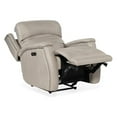 thumbnail image 5 of Bowery Hill Zero Gravity Power Recliner with Power Headrest in Gray Leather, 5 of 5