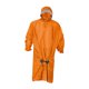 thumbnail image 1 of Poncho de lluvia con capucha, chaqueta impermeable versátil para adultos, impermeable reutilizable para montar, acampar, senderismo, mochilero al aire Naranja con mangas, 1 of 8