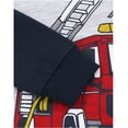 thumbnail image 5 of Bellafa Kids & Toddler Boys Pajamas 2 Piece Pjs Set 100% Cotton Sleepwear For 1-10T Boys-Fire Truck, 5 of 8
