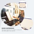 thumbnail image 3 of Raindrops Desktop Foldable Reading Rack White Portable Musical Score Stand for Tablet Book Support, 3 of 8