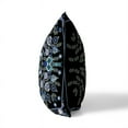 thumbnail image 4 of Vine Visions Indoor/Outdoor Pillow with Removable Cover in Black 26x26, 4 of 6