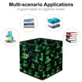 thumbnail image 2 of Saint Patrick's Day Foldable Cube Organizer Storage Basket with Handle, 10.8"x10.5"x10.6", Large Capacity Clothes Storage, 2 of 6