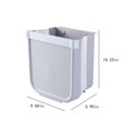 thumbnail image 2 of Hanging Kitchen Trash Can, Foldable Trash Can, Garbage Bin For Cabinet, Car, Bedroom, Bathroom, 2 of 3