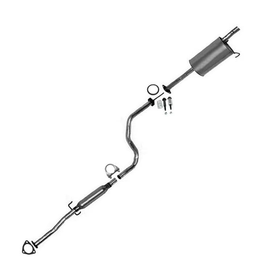 Exhaust Resonator Pipe and Muffler Compatible for 1994-2001 Acura Integra 1.8L -Direct Fit