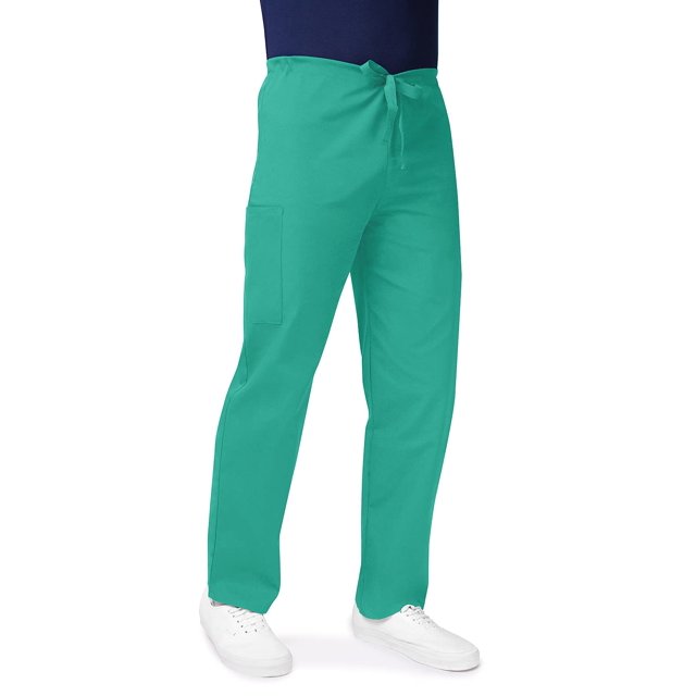 Adar Universal Sarraus pour Hommes - Pantalon de Sarrau à Jambe Fuselée avec Cordon