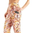 thumbnail image 4 of Ideology Womens Swirl Peach Berry High-Rise Printed Cropped Leggings Size M $39, 4 of 5