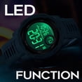 thumbnail image 2 of Findtime Men's Digital Watch 50M Waterproof Tactical Watch Backlight Stopwatch Alarm 12/24H Sport Outdoor Wrist Mens Watch, 2 of 7
