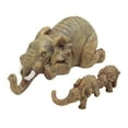 thumbnail image 2 of Estatua De Elefante De Resina, Estatua De Bebé Colgante De Madre Elefante Duradera Respetuosa Con El Medio Ambiente Innovadora Para Oficina Para Dormitorio, 2 of 7