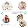 thumbnail image 4 of Penguin Travel Portable Jewelry Organizer Box for Rings, Earrings, Necklaces, Bracelets, and More - Suitable for Girls and Women, 4 of 6