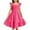 Hot Pink, variant on FhsagQ Girls Summer Dresses Smocked Sleeveless With Pockets (White Size 5-6 Years)