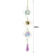 thumbnail image 3 of Decoración Moon Sun Ball Crystal Hanging Metal Pendant Garden Decor (20), 3 of 7