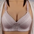 thumbnail image 2 of Eashery Womens Bras Full Coverage Everyday Bra Women Bra Womens Plus Exercise Bras Khaki 85B, 2 of 4