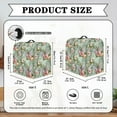 thumbnail image 6 of ZIATUBLES Kitchen Stand Mixer Cover Dust Cover Compatible with 6-8 Quart Mixer Multi-Functional Waterproof Kitchen Mixer Organizer Bag Decorative Cover, Retro Rose Green, 6 of 7