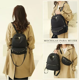 thumbnail image 4 of Bolsas Mochilas Escolares De Mujer Bolso Antirrobo 2 piezas Moda NEGRO, 4 of 5