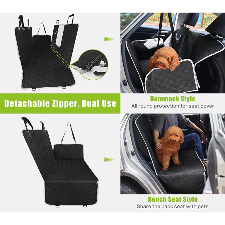 Goodyear Dog Hammock Car Seat Cover, Waterproof Car Seat Protector for Pets