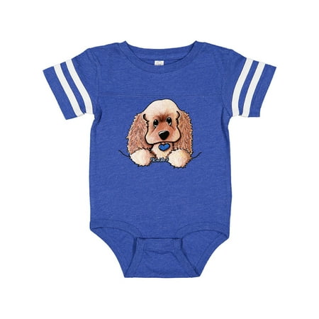 

Inktastic Pocket Cocker Spaniel Gift Baby Boy or Baby Girl Bodysuit