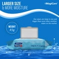 thumbnail image 6 of MagiCare Alcohol Hand Wipes - 75% Alcohol, Unscented, Large 6"x8" Wipes, 12 Packs (960ct) for Home, Office, Travel Use, 6 of 8