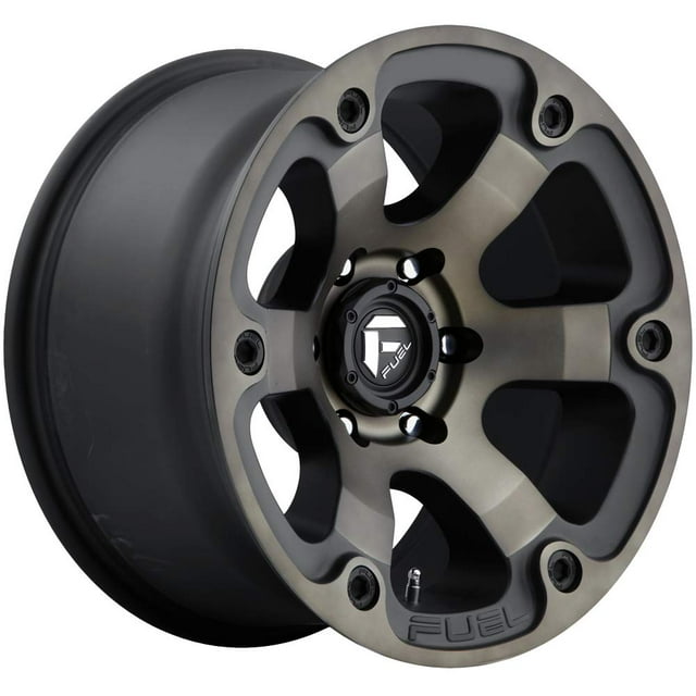 FUEL OFF-ROAD D564 BEAST 18X9, 6X135, 5.04, 1mm Noir Mat DOUBLE Teinte Foncée - D56418908950