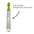 thumbnail image 3 of Starfrit Hand Grater, Zester, Ultra Sharp Blade, Non-Slip Edge, Protective Cover, Easy to Use, Dishwasher Safe, Ideal for Parmesan, Citrus, Chocolate, Ginger, 3 of 5