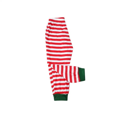 

CAICJ98 Christmas Pajamas For Family Family Matching Christmas Pajamas Set Holiday Santa Claus Sleepwear Xmas PJS Set for Couples and Kids