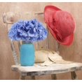 thumbnail image 2 of 10pcs Hydrangea Artificial Flowers Ivory White Fake Hydrangea Silk Flowers Heads with Stems Faux Flowers Centerpiece Table Decorations for DIY Wedding Baby Shower Party Shop Home (Ivory), 2 of 5