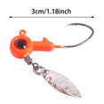 thumbnail image 3 of 5pcs Rotating Sequins Durable Fishing Hook For Saltwater Freshwater Portable, 3 of 4