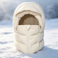 thumbnail image 4 of Winter Zip Up thermal Balaclava Hat, Windproof Full Face Mask, Fleece Lined Cycling Ski Neck Warmer Hat for Outdoor Motorcycle Running, 4 of 5