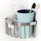 thumbnail image 4 of unbranded Organizador Para Fregadero De Cocina Con Ventosas Soporte Para Esponjas Acero Inoxidable Plateado, 4 of 6