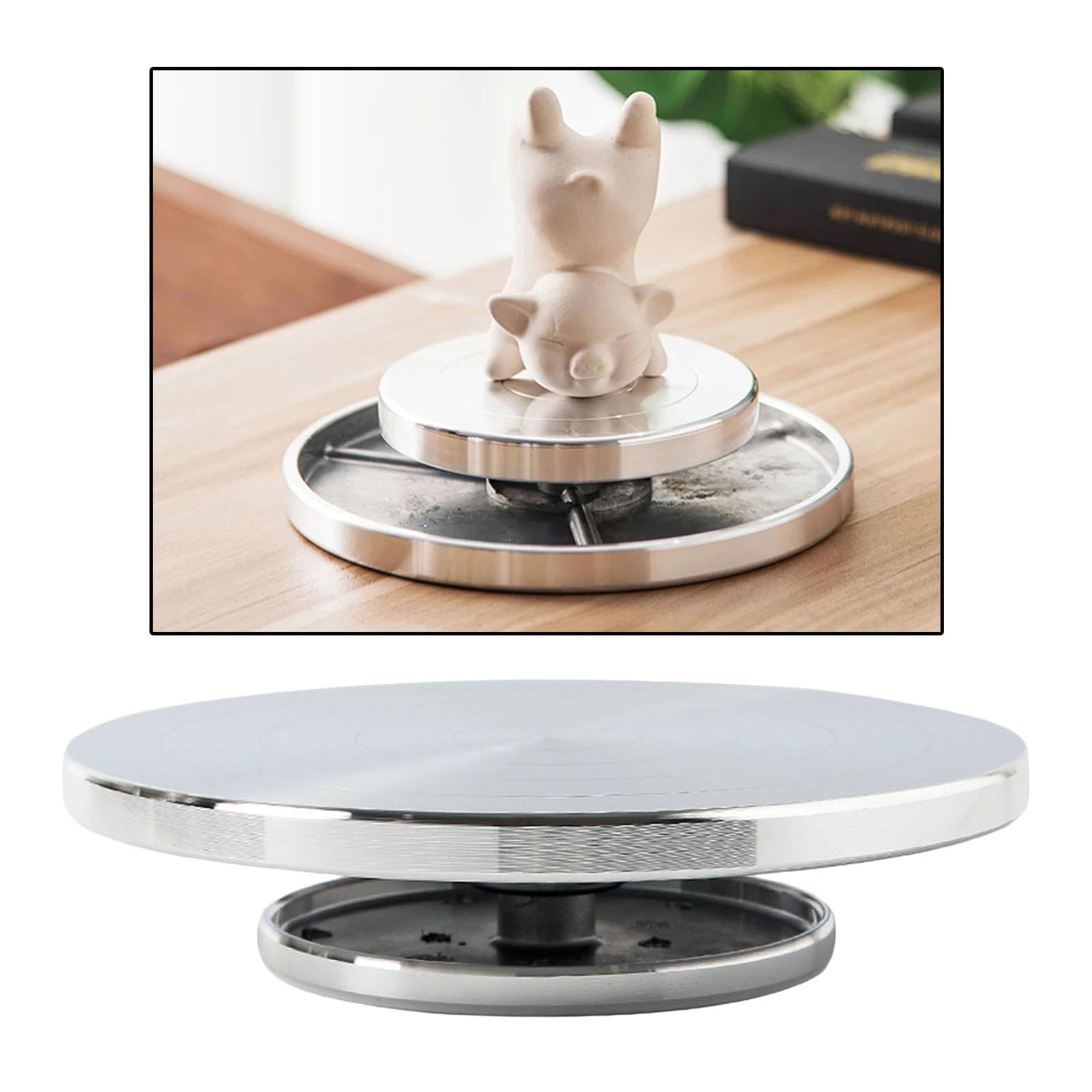 Yunhgft Art Supply Sculpting Wheel - Robust all-metal construction and turntable with 15cm
