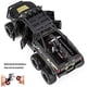 thumbnail image 5 of Camionetas de juguete para niños F150 Raptor, modelo de coche de metal fundido a presión con sonido y luz para niños de 3 años en adelante, color negro, 5 of 5