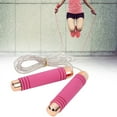 thumbnail image 2 of Corde à Sauter en Fil d'Acier, Rose Rouge pour Compétition Sportive, Robuste et Résistante, 2 of 7