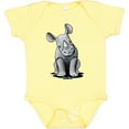 thumbnail image 3 of Inktastic Curious Rhinos Boys or Girls Baby Bodysuit, 3 of 5