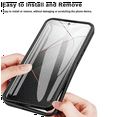 thumbnail image 4 of CCSmaller for Xiaomi 14 Pro Clear Case with Screen Protector, Full Body Protective Soft TPU Rugged Bumper Slim Case Shockproof Phone Cover for Xiaomi 14 Pro QC Black, 4 of 8