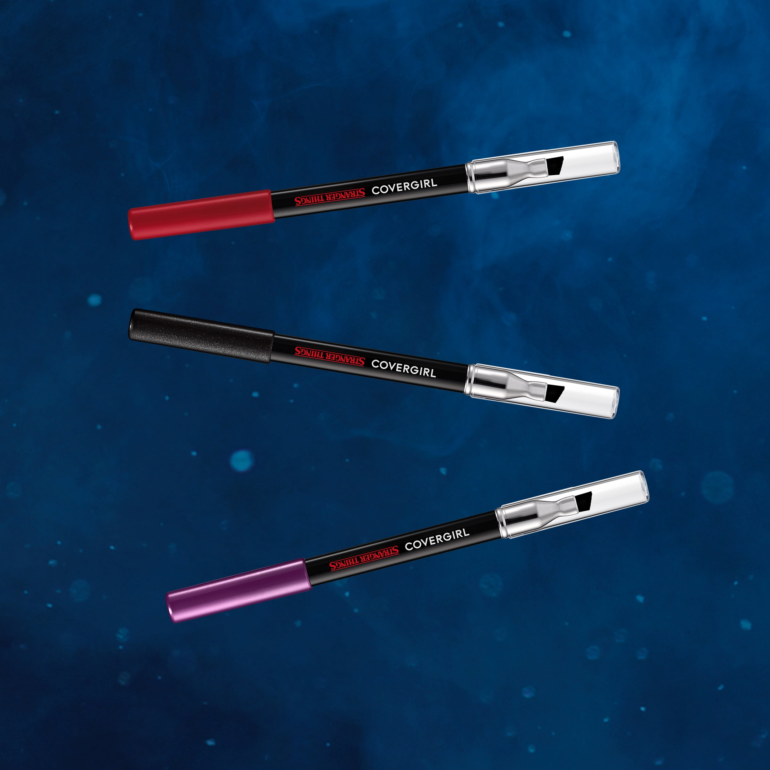 COVERGIRL x STRANGER THINGS UpsEYE Down Kohl Eyeliner, 140 Fireball Him!, 0.03 oz