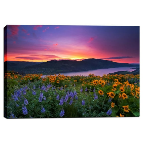Cortesi Home  Jesse Estes 'Paradise Garden' Giclee Canvas Wall Art "Paradise Garden" 40x60