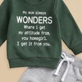 thumbnail image 4 of HCNTES Baby Boy Winter Clothes Baby Boy Clothes Fall 6 12 18 24 Months 2T 3T Football Long Sleeve Letter Wonders Printed Pullover Tops & Pant Sets Toddler Winter Outfits, 4 of 4