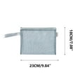 thumbnail image 2 of Matoen High Capacity Zipper Pens Pencil Case- Multi-Functional Clear Mesh Stationery Pouch Portable Pencil Bags, Back to Gift for Youngster, 2 of 2