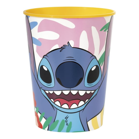 Disney Stitch 16oz Plastic Cup, Multicolor, 1ct