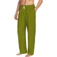 thumbnail image 2 of Daiia Olive Men's Sleep Pant with Pockets and Drawstring,Pajama Pants-XX-Large, 2 of 9