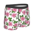 thumbnail image 4 of Uemuo Rose Flowers Pattern Men's Boxer Briefs,Trunk Anti-Chafing,Comfortable, Durable, and Stylish Underwear-XX-Large, 4 of 9