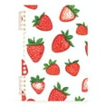 thumbnail image 7 of FORMRS 1-Subject Spiral Notebook 8" x 5" College Ruled 60 Refillable Sheet A5 Hard Cover, Strawberry, 7 of 7