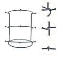 thumbnail image 6 of Crown Display Stand Tiara Holder Jewelry Organizer 3 Tier Sturdy Metal for Shop Exhibitions and Boutique Displays, 6 of 9