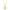 Yellow Gold, variant on Cate & Chloe Zelda 18k White Gold Plated Pendant Necklace with Simulated Diamond Crystal for Women