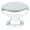 Chrome, variant on Berenson 7006-1BPN-P 1.375 in. dia. Valencia Knob with Brushed Nickel