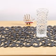 thumbnail image 2 of Rectangle Shape Felt Tablecloth Runner Placemats Table Mats Household Decorations(Dark Gray), 2 of 6