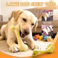 thumbnail image 2 of Nylon dog chew bone, durable, designed for aggressive chewers dog chew toy, bacon flavored dog bone, suitable for dogs over 33 pounds, 1 pack, 2 of 4