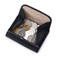 thumbnail image 6 of Genuine Leather Short Wallets Multifunction Soft Cowhide Students Small Coin Purse Card Holder Money Bag for Men Women (Coffee), 6 of 7