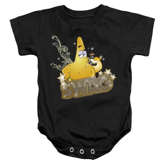 Spongebob Patrick Has Swag Unisex Infant Snap Suit for Baby